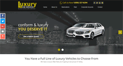 Desktop Screenshot of luxurycarservice.info